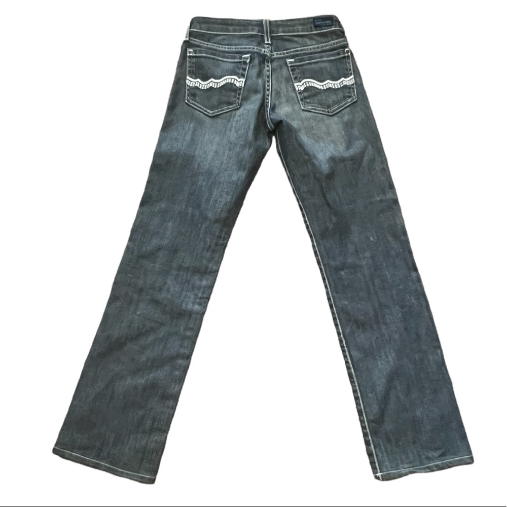 Immortality low rise boot cut jeans. - Picture 3 of 10